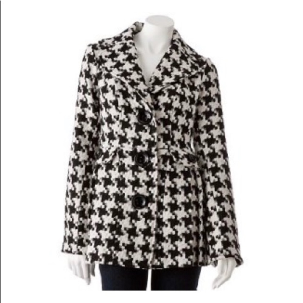 Houndstooth Coat